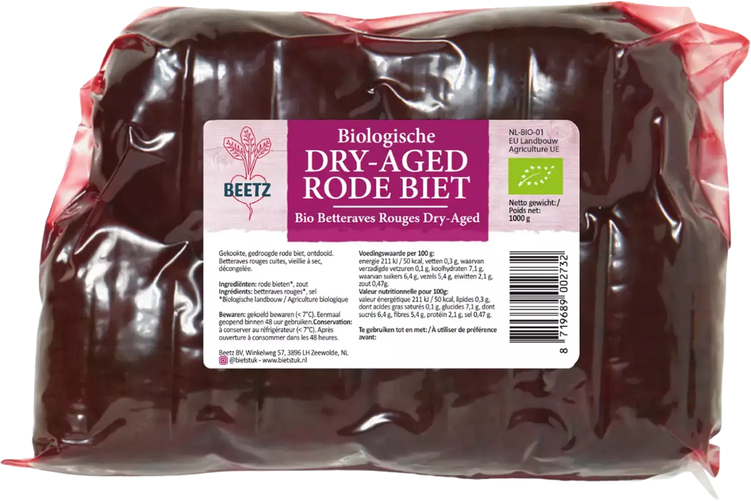 Dry aged rode biet 1kg stuk 1
